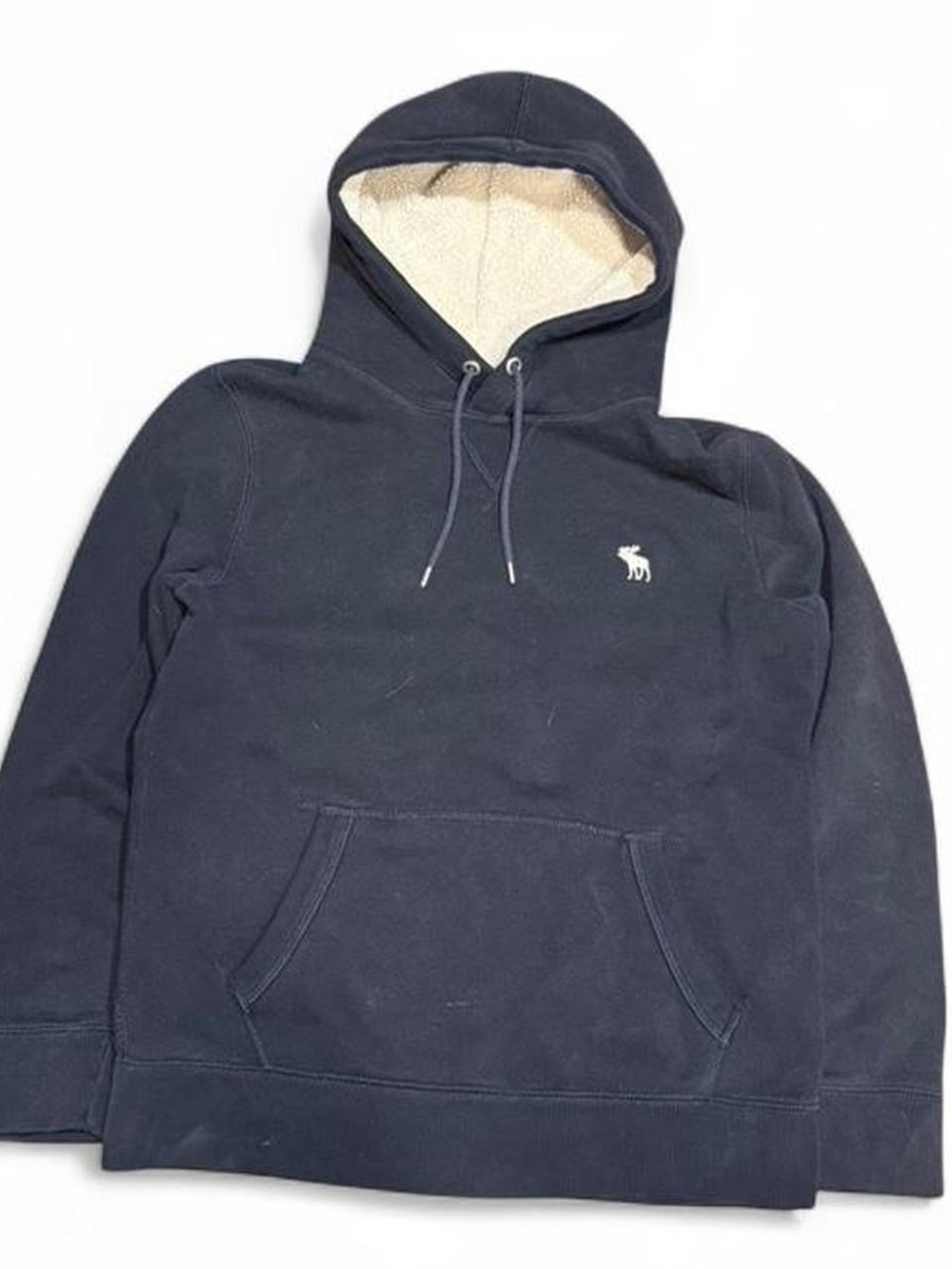 Y2K Abercrombie & Fitch Soft Fleece Logo Hoodie